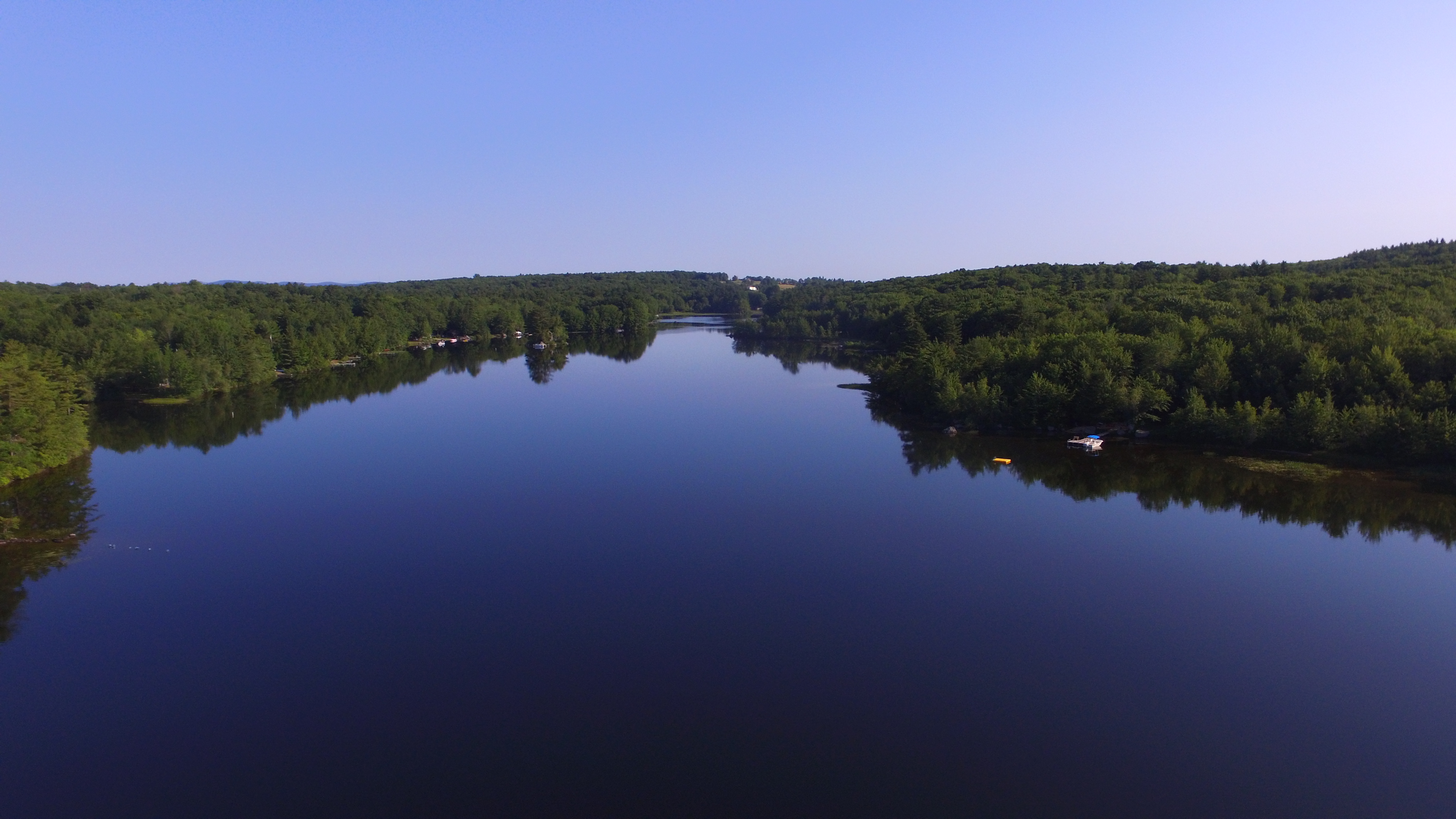 View across Allen Pond