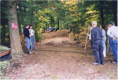 APA members working on shoreline project